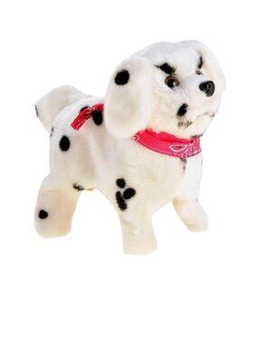 Cute Somersault Little Puppy Barks, Sits, Walk, And Flips  Pet Toy Dog